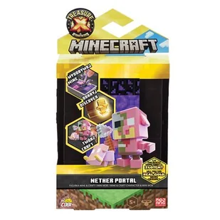 Cobi Polska S.A. Figurka Minecraft Portal Nether Treasure X 41642 - Figurki dla dzieci - miniaturka - grafika 1