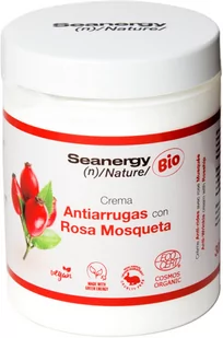 Krem do twarzy Seanergy Nature-Vegan Rosa Mosqueta Crema Hidratante 300 ml (8436576640463) - Kremy do twarzy - miniaturka - grafika 1