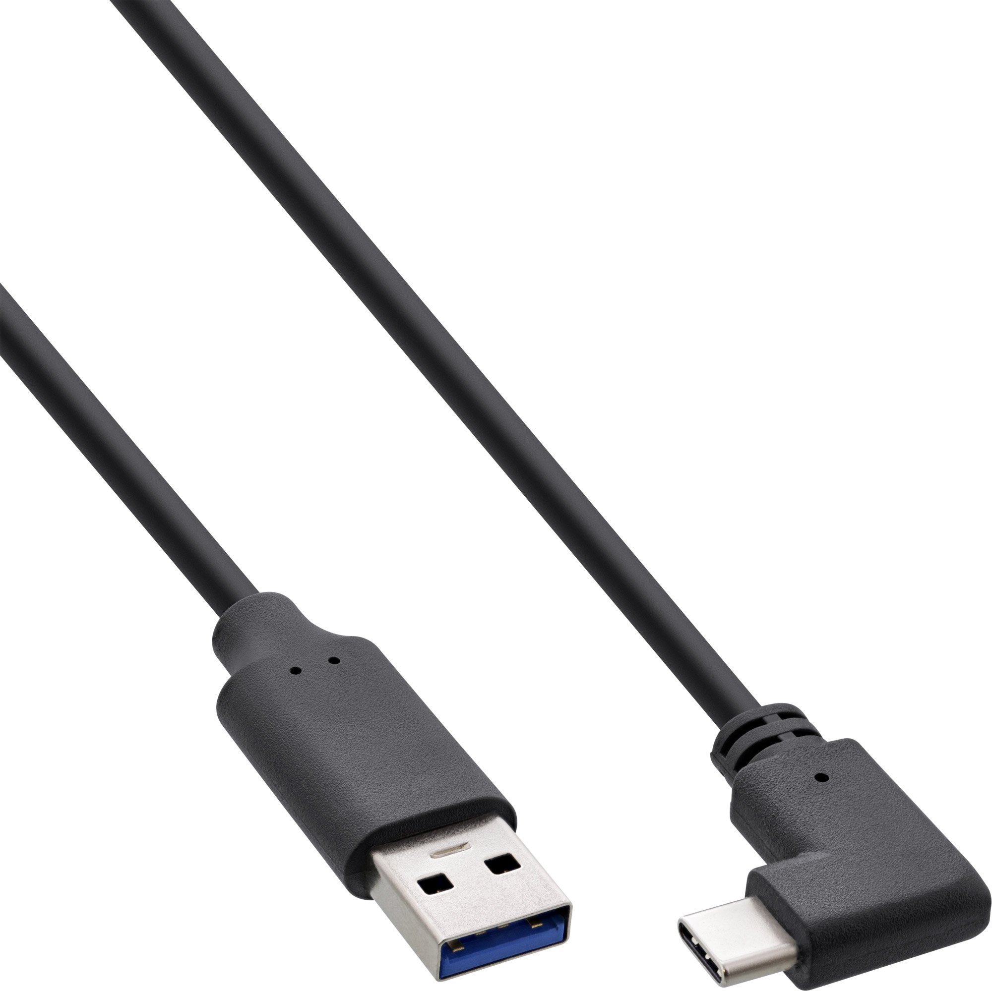 Kabel USB InLine USB-A - USB-C 2 m Czarny 35712W