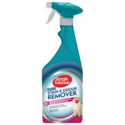 Środki do dywanów i tapicerki - Środek do usuwania plam i zapachów Stain & Odour Remover Simple Solution - Wiosenna bryza 750 ml - miniaturka - grafika 1