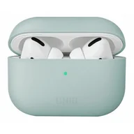 Akcesoria do słuchawek - Apple UNIQ Etui Uniq Lino AirPods Pro, Miętowe 8886463672853 - miniaturka - grafika 1