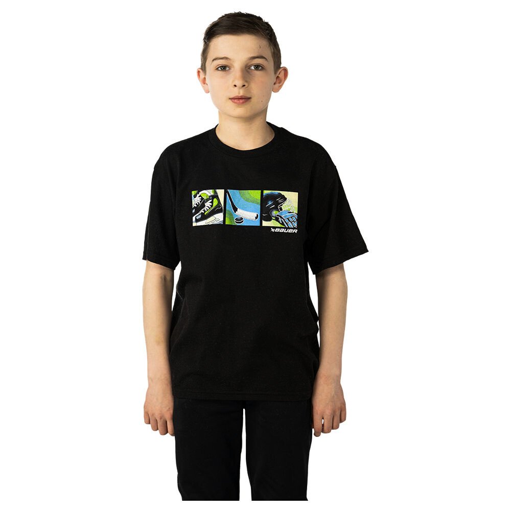 Koszulka dziecięca Bauer Graphic Tee Black M
