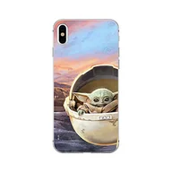 Etui i futerały do telefonów - ERT GROUP etui na telefon Apple Iphone XS Max, case oryginalny i oficjalnie licencjonowany przez Star Wars, wzór Baby Yoda 005, optymalnie dopasowane, plecki z TPU - miniaturka - grafika 1