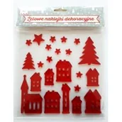 Zabawki kreatywne - Żelowe naklejki dekoracyjne BN Miasteczko - miniaturka - grafika 1