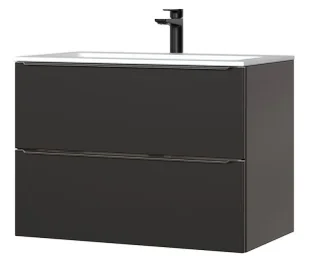 Elior Podwieszana szafka łazienkowa z umywalką R6-D47 - Umywalki - miniaturka - grafika 1