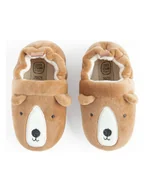Buciki dla niemowląt - COOL CLUB Kapcie w kolorze beżowym - miniaturka - grafika 1
