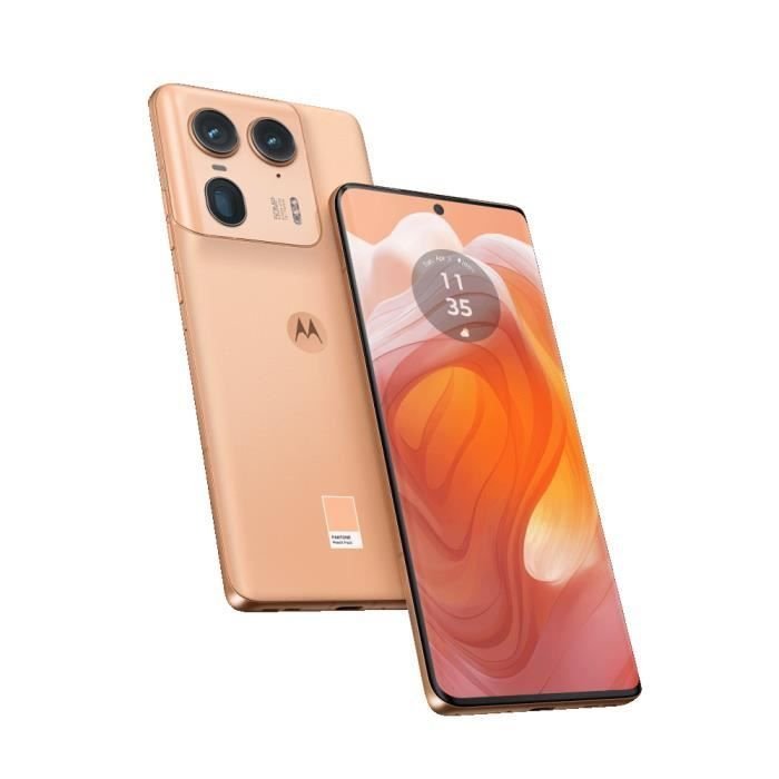 Smartfon 5G-LTE IP68 z procesorem Snapdragon 8s Gen 3 Octo-Core 3.0 GHz, zakrzywiony ekran dotykowy pOLED 144 Hz 6.7' 1220 x 2712, 1'