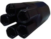 Pozostałe akcesoria sieciowe - Palczatka termokurczliwa pięciopalczasta Pal5 55/23 (średnica kabla 25-70) - miniaturka - grafika 1