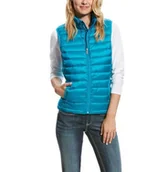 Kamizelki jeździeckie - Ariat Kamizelka IDEAL DOWN damska - atomic blue - miniaturka - grafika 1