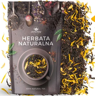 Herbata czarna liściasta Earl Grey Słoneczny pomarańcza bławatek 100g - Herbata - miniaturka - grafika 1