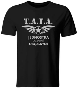 GiTees, Koszulka Tata Jednostka Do Zadań Specjalnych, rozmiar L - Koszulki męskie - miniaturka - grafika 1