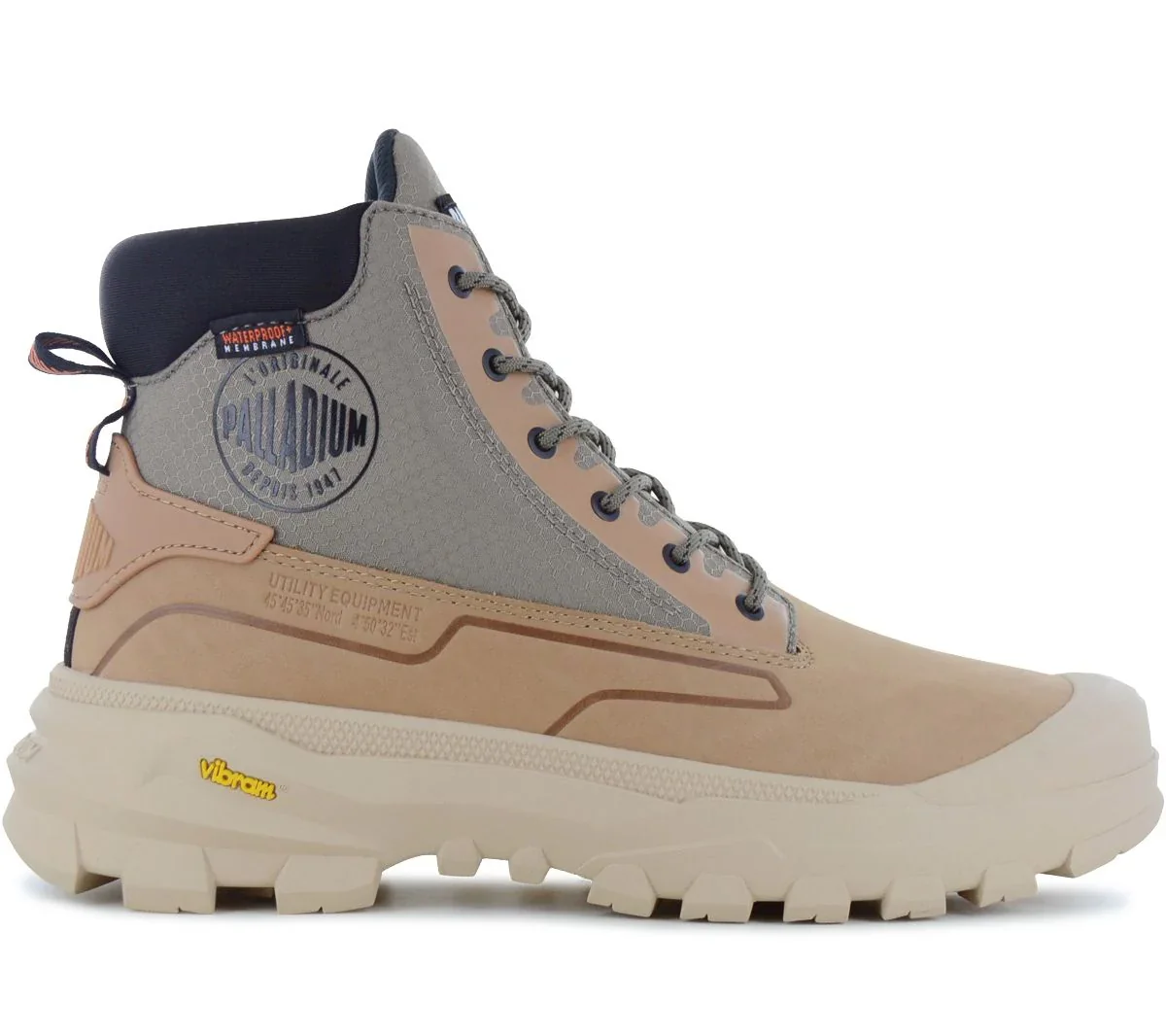 Buty trapery męskie Palladium Pallarider SC WP+ wodoodporne 09541-287 Brązowy 43