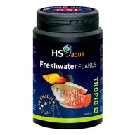 Pokarm dla ryb - HS AQUA FRESHWATER FLAKES 1000 ML pokarm dla ryb (0030106) - miniaturka - grafika 1
