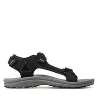 Sandały męskie - Sandały Jack Wolfskin Wave Breaker M 4052011 Czarny - miniaturka - grafika 1
