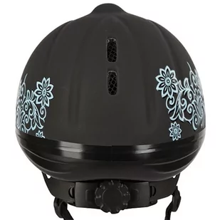 Covalliero Kask jeździecki Beauty VG1, 52-55 cm, czarny, 328250 - Kaski do jazdy konnej - miniaturka - grafika 1