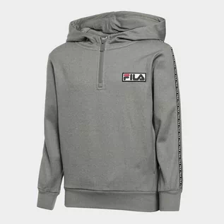 Bluzy damskie - FILA BLUZA ROZPINANA Z KAPTUREM FILA PLIER GRY - Fila - grafika 1