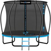 Trampoliny - Trampolina ogrodowa dla dzieci THUNDER INSIDE ULTRA 8FT BLUE - miniaturka - grafika 1