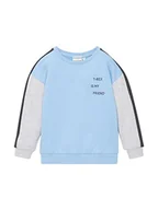 Bluzy dla dziewczynek - TOM TAILOR Chłopcy Bluza dziecięca 1033095, 12146 - Light Blue, 116-122 - miniaturka - grafika 1