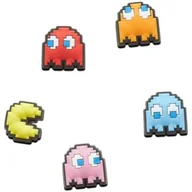 Glany damskie - Zestaw 5 przypinek Jibbitz™ Pac Man 5 Pack 10007700 (CR313-a) Crocs - miniaturka - grafika 1