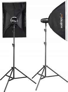 Zestaw studyjny Walimex walimex pro Newcomer 300 II Set Double - Inne akcesoria studyjne - miniaturka - grafika 1