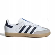 Buty dla dziewczynek - Buty sportowe dziecięce adidas Samba OG C buciki modne wygodne roz. 32 - miniaturka - grafika 1