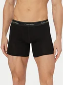 Majtki męskie - Calvin Klein Underwear Komplet bokserek LV00NB4576 Czarny - miniaturka - grafika 1