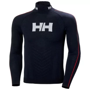 Koszulka Termoaktywna Helly Hansen H1 Pro Lifa Merino Race Top granatowa - M - Pozostała odzież narciarska - miniaturka - grafika 1