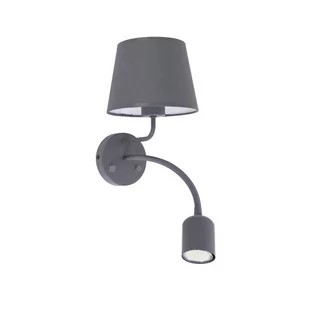 TK Lighting Maja kinkiet 2-punktowy szary 2536 TK2536 - Lampy ścienne - miniaturka - grafika 1