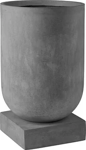 Doniczka Podium 30 cm szara - Donice - miniaturka - grafika 1