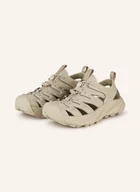 Sandały damskie - Hoka Sandały Trekkingowe Hopara beige - miniaturka - grafika 1