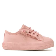 Buty dla dziewczynek - Trampki Big Star Shoes LL374025 Różowy - miniaturka - grafika 1