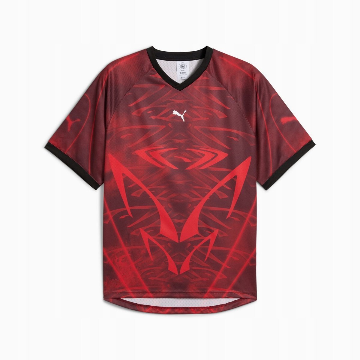 PUMA KOSZULKA TECH-X AOP RELAXED FOOTBALL 63211011 r L
