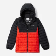 Kurtki i płaszcze dla chłopców - Kurtka młodzieżowa chłopięca zimowa Columbia Powder Lite II Hooded Jacket 2090023839 164-170 cm Czerwony/Czarny (195981516944) - miniaturka - grafika 1