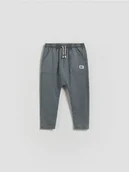 Spodenki dla niemowląt - Reserved - Bawełniane legginsy - granatowy - miniaturka - grafika 1