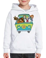 Bluzy dla dziewczynek - 3156 BLUZA DZIECIĘCA SCOOBY DOO KUDŁATY PIES 128 - miniaturka - grafika 1