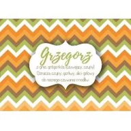 Magnesy - Szaron Magnes Imiona - Grzegorz - miniaturka - grafika 1