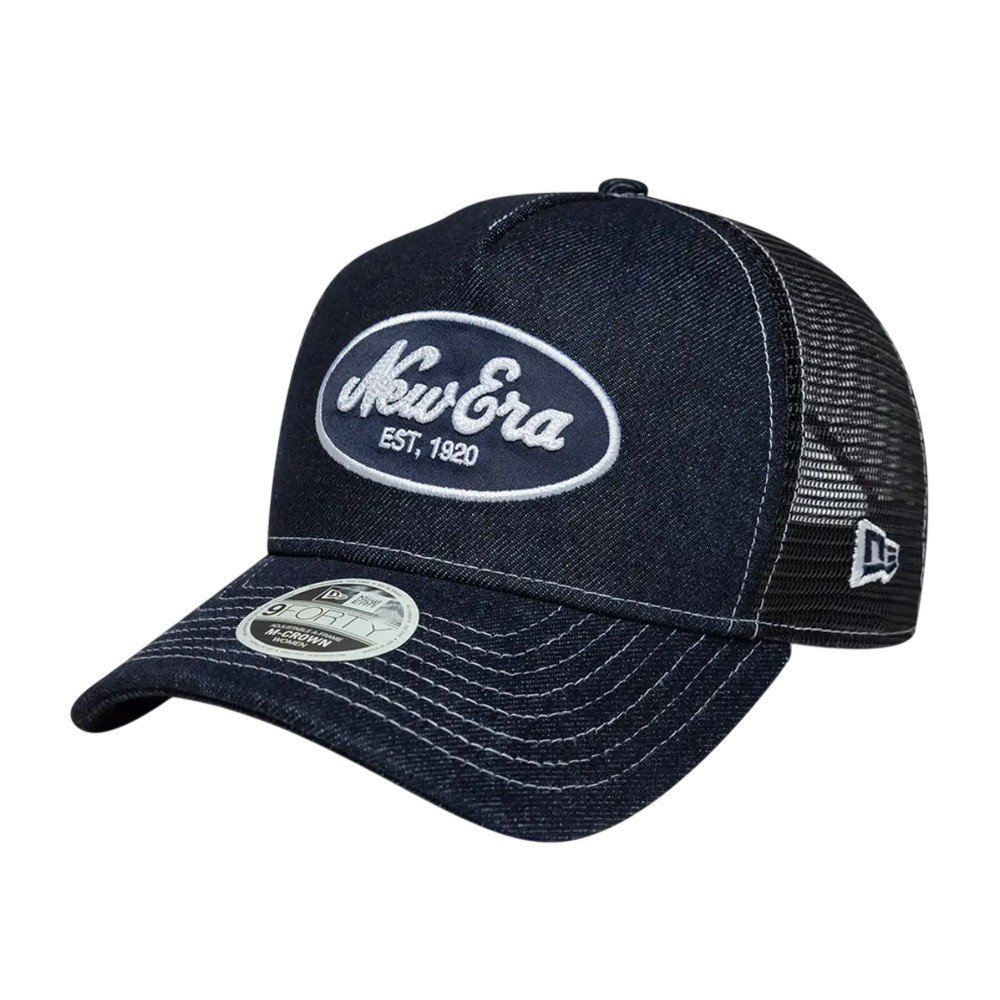 Czapka z daszkiem NEW ERA WMN NE 940 M-CROWN Navy Trucker 60856337