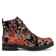 Botki damskie - Botki Rieker 72010-90 Kolorowy - miniaturka - grafika 1