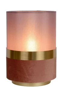 Lucide Tusse 10508/01/66 lampa stołowa lampka 1x40W E14 różowa - Lampy stojące - miniaturka - grafika 1