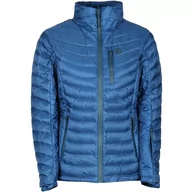 Odzież trekkingowa damska - Kurtka zimowa RAURIS Down Jacket W - niebieska - miniaturka - grafika 1