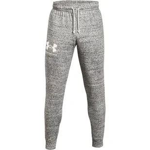 Spodnie męskie Under Armour  RIVAL TERRY JOGGER White XL - Spodnie sportowe męskie - miniaturka - grafika 1