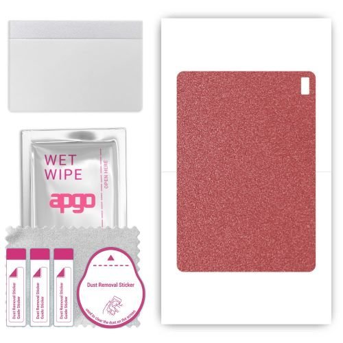 folia naklejka skórka strukturalna na TYŁ do HTC A103 - Różowy Pastel Matowy Chropowaty Baranek - apgo SKINS