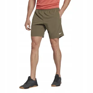 Reebok krótkie spodenki męskie lekkie treningowe - Spodenki męskie - miniaturka - grafika 1