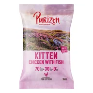 Sucha karma dla kotów - Purizon Kitten, kurczak i ryba – bez zbóż - 150 g - miniaturka - grafika 1
