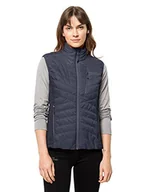Kamizelki damskie - Jack Wolfskin Damska kamizelka ROUTEBURN PRO INS Vest W, grafitowa, XS, szary (Graphite), XS - miniaturka - grafika 1