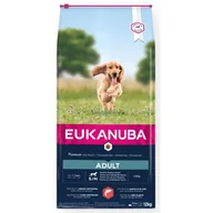 Sucha karma dla psów - Eukanuba Adult Small & Medium Salmon&Barley 12 kg - miniaturka - grafika 1
