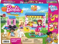 Klocki - Mega Bloks Klocki Barbie Targ farmerski HDJ85 - miniaturka - grafika 1