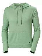 Koszulki sportowe damskie - Helly Hansen Bluza funkcyjna "Lifa Tech Lite" w kolorze zielonym - miniaturka - grafika 1