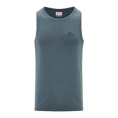 Koszulki męskie - Kappa Carsenac Tank Wygodna i stylowa koszulka techniczna kolor niebieski kobalt i niebieski Dk Denim Rozmiar XL - miniaturka - grafika 1