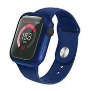 Akcesoria do smartwatchy - Uniq etui Nautic Apple Watch Series 4/5/6/SE 44mm niebieski/blue - miniaturka - grafika 1
